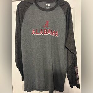 Stadium Athletics Gray and Red Alabama Shirt